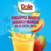 Dole 100% Pineapple Mango Juice Excellent Source of Vitamin C 240 ml (Pack of 24) - Buy Online on GoSupps.com