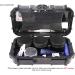 SAFE LOCKER 420Jet Black Smell Proof Case with UV Safe Amber Glass Jars - Discreet, Child Proof, and Robust for Home & Travel - Buy Online on GoSupps.com