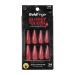 KISS Gold Finger Bloody Queen Limited Edition Press-On Nails X-Long (GC01X)
