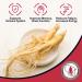 Dairyland Management LLC Ginseng Roots - 4 oz Wisconsin Ginseng Root - Authentic American Ginseng for Soup, Tea, Congee - Non-GMO, Gluten Free - Herbal Supplement 4 oz Pack - Buy Online on GoSupps.com