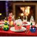 Christmas Ceramic Figurine Paint Kit - Set of 6 Unpainted Ceramics for Kids Art Project | Holiday Party Decoration & Keepsake | Includes Paint & Brushes - Buy Online on GoSupps.com
