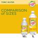 Canada Dry Tonic Water 10oz Glass Bottle 6 Pack - Buy Online on GoSupps.com