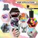 Portable Rechargeable Airbrush Kit with Compressor and 0.3mm Gun - Ideal for Painting, Tattoo, Nail Art, Model Coloring, Makeup, Cake - Black - Buy Online on GoSupps.com