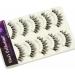 Vivis Handmade Natural False Eyelashes Eye Lashes Corner Wispy Cross Long Black Fake Soft Band 5 Pairs Wispies - Buy Online on GoSupps.com