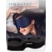 Premium Sleep Masks for Men & Women - 3D Contoured Blackout Eye Cover for Travel Side Sleepers & Lash Extensions - Soft Memory Foam Available in Black & Blue - Buy Online on GoSupps.com