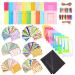 Sunmns Colorful Bundle Kit Accessories Set Compatible with Fujifilm Instax Mini 11 9 8 90 70 Camera, Accessory Include Film Stickers, Desk Frames, Hanging Frame