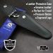Men's Shaving Razor | Triple Edge Cartridge Compatible | Horn Replica Handle | Grooming Essentials & Gifts for Him - Buy Online on GoSupps.com