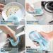 Reusable Microfiber Kitchen Cleaning Sponges - 4 Pack Multicolored Pot & Dish Scrubbers - Buy Online on GoSupps.com