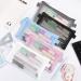 Classycoo Mesh Pen Bag 5 PCS Zipper Mesh Pencil Bags Multifunctional Makeup Bag A-5 Colors - Buy Online on GoSupps.com