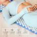 Acupressmate Premium Acupressure Set - Mat & Pillow 100% Cotton Includes Workout App - Relieve Tension with Cyan Massage Solution - Buy Online on GoSupps.com