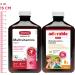 Wampole Duo Adult Multivitamins Liquid and Adorable Kids Multivitamins Liquid 2 x 350 ml - Buy Online on GoSupps.com