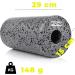 Fizyo Fascia Roller - Fitness Yoga & Rehabilitation Self-Massage Foam Roller (29x15 cm) with Transport Bag - Medium-Hard EPP Foam for Back & Spine Relief - Buy Online on GoSupps.com