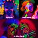 UV Face and Body Paint Glow Set - 8 Fluorescent Colors for Neon Halloween & Parties | International Shipping - Buy Online on GoSupps.com