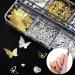 Hollow Butterflies Nails Charm Heart Nails Art Decorations Mix Shaped Nails Art Charm For Acrylic Nails Jewelry Making - Buy Online on GoSupps.com