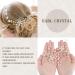 40-Piece Wedding Pearl & Rhinestone Hair Pins Set for Brides & Bridesmaids - Buy Online on GoSupps.com