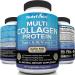 Nutrivein Multi Collagen Protein - 2250mg | Type I, II, III, V, X | 180 Capsules - Buy Online on GoSupps.com