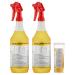AmazonCommercial Carpet Stain Remover Kit - 2 Sprayer Bottles, 12 Refill Pacs - Buy Online on GoSupps.com