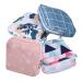 Wofashpuret 4 pieces of storage bag for women's bandages tampon bag case for women's bandages set for diaper bag bags for feminine pads period-pad bag travel bag high capacity cotton