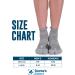 Doctor's Select Bunion Relief Socks 2 Pairs for Women and Men | Compression Bunion Corrector Socks - Medium Black/Gray - Buy Online on GoSupps.com