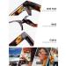 Tr90 Square Blue Light Blocking Glasses for Men & Women | Anti-UV Ray Computer & Reading Glasses - Leopard 50mm - Buy Online on GoSupps.com