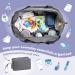 RUVALINO Diaper Bag - Large Stylish Weekender Travel Nappy Bag for Mom & Dad | Convertible Baby Bag with Changing Pad & Insulated Pockets (Gray) - Buy Online on GoSupps.com