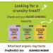 Cookie PAL Dog Treats Organic Soft Bites (Peanut Butter & Apple) Human Grade Dog Treats for Small Dogs & Large Only 6 Calories Puppy Treats Made in Canada 250g (Pk of 3) Peanut Butter Apple 250 Grams (Pack of 3) - Buy Online on GoSupps.com
