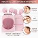 MINTSONIC 3-in-1 Sonic Facial Cleansing Brush and Massager for Women & Men - Silicone Electric Scrubber for Lymphatic Drainage and Double Chin Reduction - Buy Online on GoSupps.com
