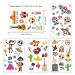 Mexican Day of the Dead Temporary Tattoos - 125pcs for Men, Women & Kids | Cinco de Mayo Halloween Transfers - Buy Online on GoSupps.com