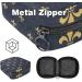 Goldlen Fleur de Lis Pattern Women s Bandage Storage Bag | Portable Menstrual Cup Pocket with Zipper - Ideal for Teens & Women - Buy Online on GoSupps.com