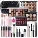 Makeup Kit For Women Full kit Makeup Set For Teen Girls Eyeshadow Lip gloss Lipstick Make up Brushes Eyebrow Eyeliner Pen Liquid Concealer Foundation Primer Puff