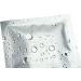 200 PCS Metallic Mylar Foil Open Top Sealable Bags - Silver (6x9cm) | QQ Studio - Buy Online on GoSupps.com