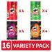 Pringles Potato Crisps Bulk Variety Pack - 16 Pack of 2.5 oz. - Perfect Office and Kids Snacks - Buy Online on GoSupps.com