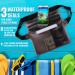AiRunTech Waterproof Pouch with Waist Strap (2 Pack) | Keep Phone and Valuables Safe and Dry | Perfect for Beach Activities | Black+Pink - Buy Online on GoSupps.com