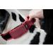 Julius K9 Color & Gray Series Adjustable Neck Band with Handle - 50mm (49-70cm) - Safety Closure - Red-Gray for Dogs - Buy Online on GoSupps.com
