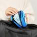 GIAPB Period Bag - Fish Blue Sea Color Sanitary Napkin Storage & Travel Makeup Pouch - Buy Online on GoSupps.com