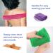 African Exfoliating Net Sponge Set - 6 Pcs | Shower Loofah Scrubber for Men and Women | Daily Use Bathing Gifts - Buy Online on GoSupps.com