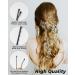 500 Pack Black Bobby Pins - 2 Inch Premium Hair Pins for Women with Secure Hold - Includes Store Box - Buy Online on GoSupps.com