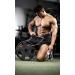 FITTEGE DIP Belt with Chain & 2 Carabiners | Black Weight Lifting Belt for Bodybuilding & Strength Training - Durable Fitness Accessory - Buy Online on GoSupps.com