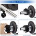 Buy 4pcs 25mm Dumbbell Bar Locks - Secure Barbell Clamps & Collars - Quick Closure for Weight Lifting - Black - Buy Online on GoSupps.com