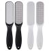 Feiccier 2 Pcs Double Sided Professional Foot Files  Stainless Steel Feet Callus Remover  Foot Rasp for Cracked Heel  Callus  Dry and Foot Corn Removal  Pedicure Feet Scrubber for Dead Skin.
