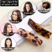 Premium French Hair Clips for Ladies - 2 Pack Large Automatic Clips in Ivory and Tortoise | Thick & Thin Hair Patent Pattern - Buy Online on GoSupps.com