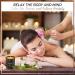 Relaxd Premium Jasmine Scented Natural Soy Wax Candle - Hand Poured Aromatherapy Candles (Joie de Vivre) - Buy Online on GoSupps.com