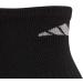adidas Women's Athletic Cushioned No Show Socks 6-Pack - Black/Aluminum - Size Medium - Buy Online on GoSupps.com