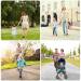 Toddler Safety Harness with Lock | Anti-Lost Wrist Link, 6.5ft Blue Leash with Reflective Tape | Walking Leash for Kids - Buy Online on GoSupps.com