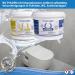 Blue Miracle Toilet Powder - Foam Booster & Active Pearls for Urine Stone & Lime - Fresh Ocean Fragrance (1.5 kg) - Buy Online on GoSupps.com