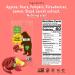 BEAR Sour Fruit Yoyos - Strawberry-Apple, No Added Sugar, Vegan, Gluten-Free, Healthy Snack (12 Pack) - Buy Online on GoSupps.com