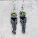 Shop Feylie Cute Frog Acrylic Earrings | Mushroom Drop & Dangle Earrings for Girls | International Shipping - Buy Online on GoSupps.com