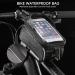Rockbros Waterproof Handlebar Bag for iPhone & Samsung - Touchscreen Bicycle Frame Pocket for Smartphones up to 6.5  - Buy Online on GoSupps.com