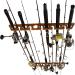 Rush Creek Creations 11-Rod Wall/Garage Fishing Rod Storage Rack - American Cherry Laminate - Buy Online on GoSupps.com