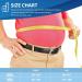 ORTONYX 12 Abdominal Binder for Men and Women - Post-Op Support Wrap - 3XL Plus Size Black - Buy Online on GoSupps.com